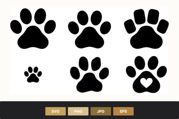 Black Paw Print Icons Review