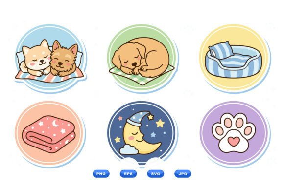 Sleepy Pet Icon Clipart Review
